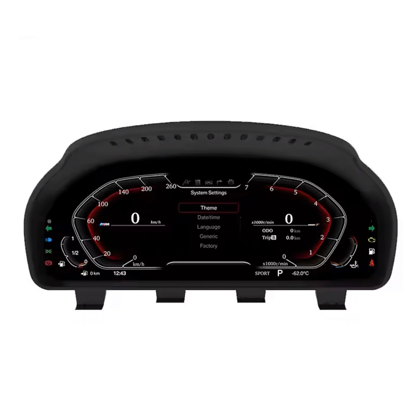 BAVMODS® 1 2 3 4 5 6 7 X Z Series Digital Dashboard Gauge Cluster | E90 E91 E92 E93 F30 F32 F34 F36 E60 E61 E81 E82 E87 E88 E89 Z4 M3 M4 M5 328i 335i M3