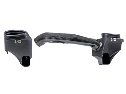 aFe Track Series Stg 2 Carbon Fiber Intake w/Pro 5R Media 15-20 BMW M3/M4(F80/82/83) L6-3.0L(tt) S55