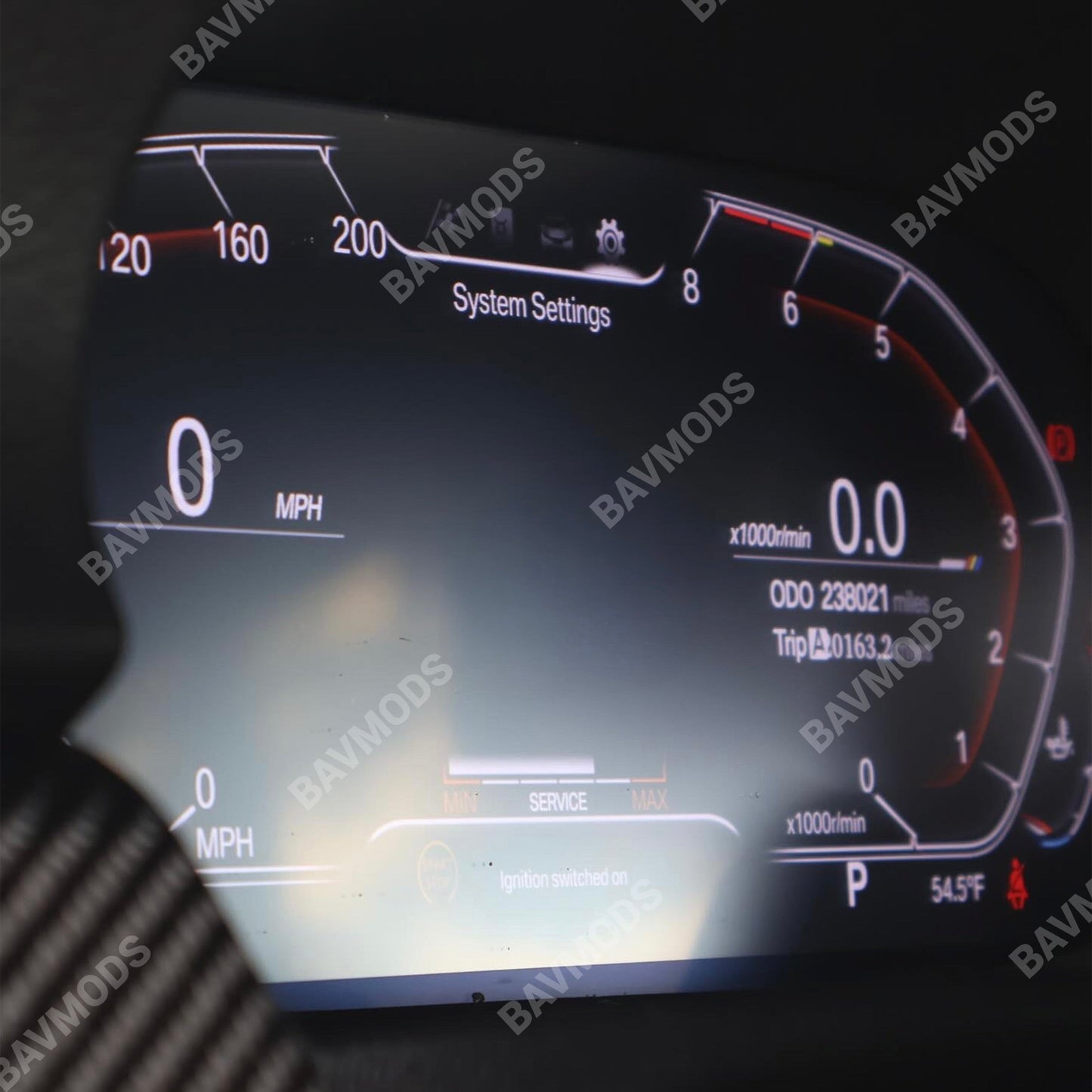 BAVMODS® 1 2 3 4 5 6 7 X Z Series Digital Dashboard Gauge Cluster | E90 E91 E92 E93 F30 F32 F34 F36 E60 E61 E81 E82 E87 E88 E89 Z4 M3 M4 M5 328i 335i M3