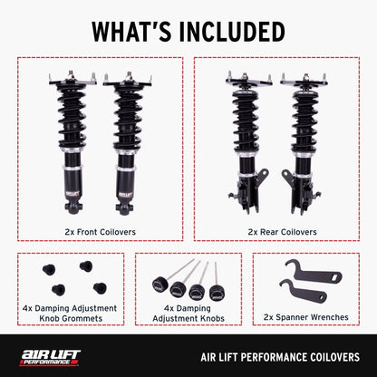 Air Lift Performance 20-24 Toyota GR Supra / 19-24 BMW Z4 (G29) Coilover Kit