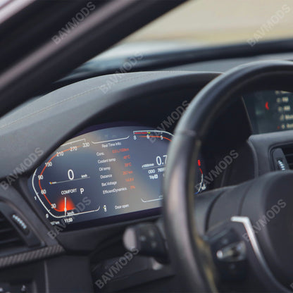BAVMODS® 1 2 3 4 5 6 7 X Z Series Digital Dashboard Gauge Cluster | E90 E91 E92 E93 F30 F32 F34 F36 E60 E61 E81 E82 E87 E88 E89 Z4 M3 M4 M5 328i 335i M3